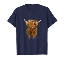 Load image into Gallery viewer, HiGHLaND CoW ANiMaL PRiNT ' HuMPHReY ' T-SHiRT ToP
