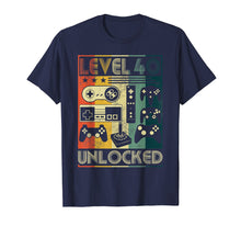 Load image into Gallery viewer, Level 40 Unlocked Shirt 40th Vintage Video Gamer Birthday
