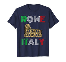 Load image into Gallery viewer, Rome Colosseum Italy Souvenir T-Shirt | Tourist Flag Tee
