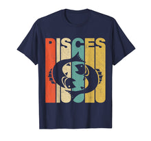 Load image into Gallery viewer, Vintage Retro Pisces Zodiac T-Shirt
