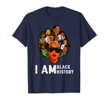 Load image into Gallery viewer, I Am Black History Month I Love My Black Roots T-shirt

