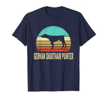 Load image into Gallery viewer, Vintage German Shorthair Pointer Shirt Dog Sunset
