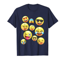 Load image into Gallery viewer, Funny Emoji Faces Shirt for Girls, Boys, Teens, Men &amp; Women
