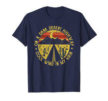 Load image into Gallery viewer, Moon light mountain on the dark desert highway cool wind in

