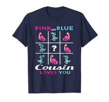 Load image into Gallery viewer, Pink or Blue Cousin Loves You Gender Reveal Cousin Gift
