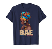 Load image into Gallery viewer, BAE Black And Educated Shirts For Womens-Black Queen Shirt
