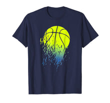 Load image into Gallery viewer, Disintegrating Neon Green Basketball Urban Graphic T-Shirt
