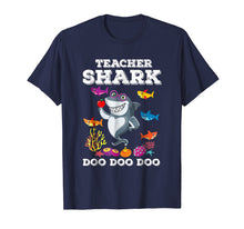 Load image into Gallery viewer, Funny Teacher Shark Doo Doo Doo T-Shirt
