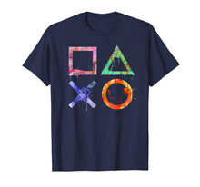 Load image into Gallery viewer, Playstation Watercolor Symbols T-shirt
