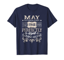Load image into Gallery viewer, May 1948 T-Shirt Retro Vintage 71st Birthday Decoration
