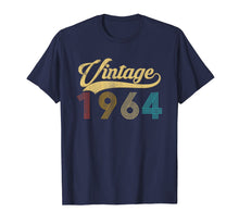 Load image into Gallery viewer, Vintage 1964 55th Birthday T Shirt Gift For Men Women
