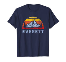 Load image into Gallery viewer, Everett Retro Mountain Sunset T-Shirt
