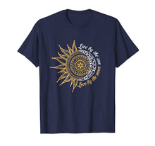 Load image into Gallery viewer, Live By The Sun Love By The Moon Hippie Life Tshirt Gifts
