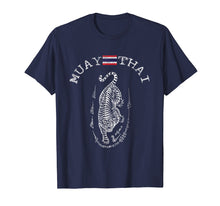 Load image into Gallery viewer, Awesome Muay Thai Kickboxing Tiger T-Shirt - Mens Womens

