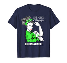 Load image into Gallery viewer, Lyme Disease Warrior Unbreakable Shirt Awareness Gift
