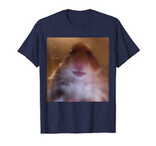 Load image into Gallery viewer, Dank Meme Hamster Staring Front Camera Shirt
