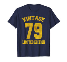 Load image into Gallery viewer, Vintage 1979 Limited Edition T-Shirt Birthday Gift Tee
