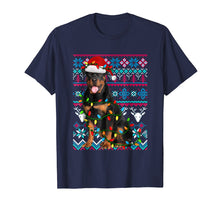 Load image into Gallery viewer, Rottweiler Ugly Christmas Sweater Funny Holiday T-Shirt
