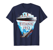 Load image into Gallery viewer, Vintage Titanic Tshirt Voyage RMS Titanic 1912 T-shirt
