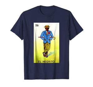Mexican Loteria Tshirts - El Negrito T Shirt