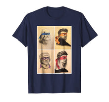 Load image into Gallery viewer, Renaissance Ninja Artists Poster Style Pop Art TShirt
