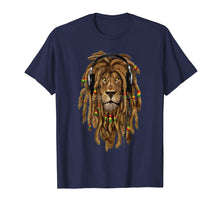 Load image into Gallery viewer, Marley Lion Art Dreadlock Rastafari T-Shirt for Rasta Lover
