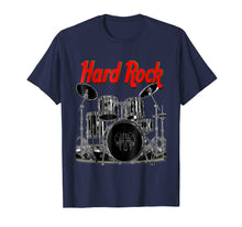 Load image into Gallery viewer, Drummer T-Shirt-Hard Rock Drum Set
