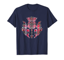 Load image into Gallery viewer, Scottish Pride Tartan Thistle Scotland T-Shirt Plaid

