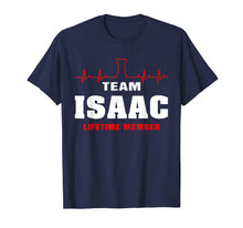 Load image into Gallery viewer, Team Isaac lifetime member shirt surname Isaac name T-Shirt
