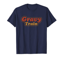 Load image into Gallery viewer, Funny Turkey Gravy Train Thanksgiving Retro Vintage Top T-Shirt
