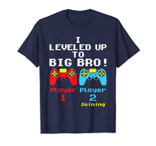 Load image into Gallery viewer, Leveled Up to Big Brother Pregnancy Announcement T-Shirt-488106
