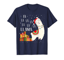 Load image into Gallery viewer, Fa La La Llama - Christmas Alpaca Lover Gift T-Shirt
