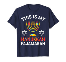 Load image into Gallery viewer, Hanukkah Gift For Womens Mens This is My Hanukkah Pajamakah T-Shirt-3209912
