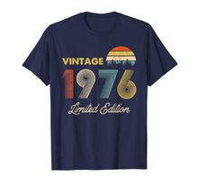 Load image into Gallery viewer, Vintage 1976 Made in 1976 43rd birthday 43 years old Gift T-Shirt
