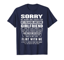 Load image into Gallery viewer, Sorry My Heart Only Beats for My Freaking Awesome Girlfriend T-Shirt-271491
