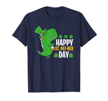 Load image into Gallery viewer, Happy St. Patrex Day - Funny Dino T-Rex Gift T-Shirt-2286212
