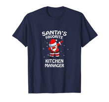 Load image into Gallery viewer, Santa's Favorite kitchen manager Christmas Pajama T-Shirt-2428890
