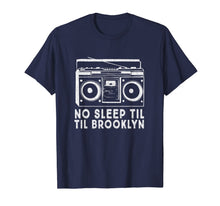 Load image into Gallery viewer, No Sleep Til Brooklyn old school boombox T-Shirt
