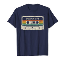 Load image into Gallery viewer, Vintage Best of 1978 41st Birthday Cassette T-Shirt-591726
