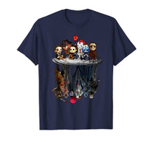 Load image into Gallery viewer, Horror Character Creepy Cute Halloween Shirt Gift T-Shirt T-Shirt

