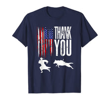 Load image into Gallery viewer, Zero Bark Thirty Thank Hero Dog T-Shirt
