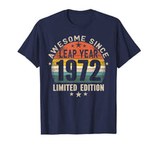 Load image into Gallery viewer, Leap Year Birthday - Awesome Since 1972 Vintage Leap Day T-Shirt-2718129
