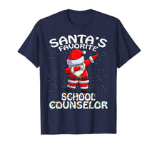 Load image into Gallery viewer, Santa's Favorite School Counselor Christmas T-Shirt-2274199
