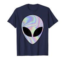 Load image into Gallery viewer, Alien Head T Shirt Colorful Alien Shirt Rave Tee Believe Ufo
