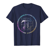 Load image into Gallery viewer, Pi novelty circle watercolor shirt for Pi Day T-Shirt-428799
