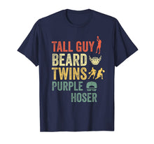 Load image into Gallery viewer, Perfect gift for kids dude-TALL GUY BEARD TWINS PURPLE HOSER T-Shirt-446879
