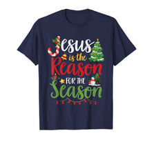 Load image into Gallery viewer, Jesus Is The Reason For The Season Christmas Christian Gifts T-Shirt
