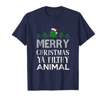 Load image into Gallery viewer, Filthy Animal Ya Merry Christmas Funny Ugly T-Shirt-290215
