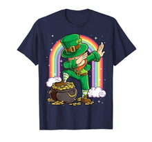 Load image into Gallery viewer, St Patricks Day Dabbing Leprechaun Boys Kids Men Gifts Dab T-Shirt-203544
