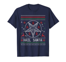 Load image into Gallery viewer, Hail Santa Ugly Christmas Sweater T-Shirt-2196243
